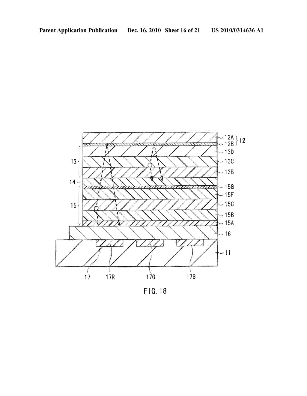 ORGANIC LIGHT EMITTING DEVICE, DISPLAY UNIT INCLUDING THE SAME, AND ILLUMINATING DEVICE INCLUDING THE SAME - diagram, schematic, and image 17