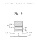 CHARGE TRAPPING NONVOLATILE MEMORY DEVICES WITH A HIGH-K BLOCKING INSULATION LAYER diagram and image