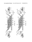 Stacked Chip Package Structure with Leadframe Having Inner Leads with Transfer Pad diagram and image