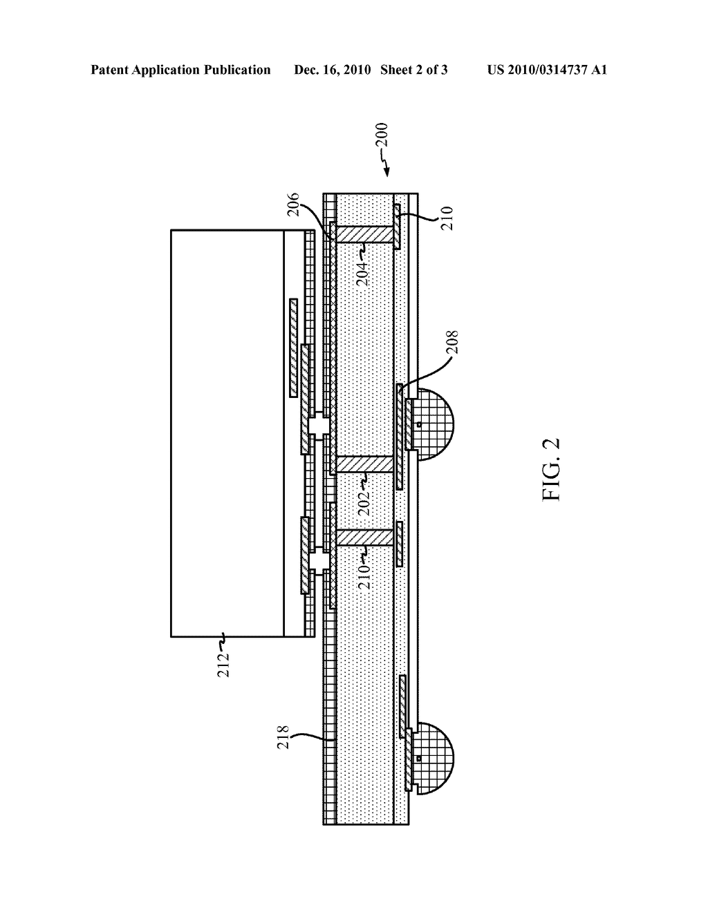 Intra-Die Routing Using Back Side Redistribution Layer and Associated Method - diagram, schematic, and image 03