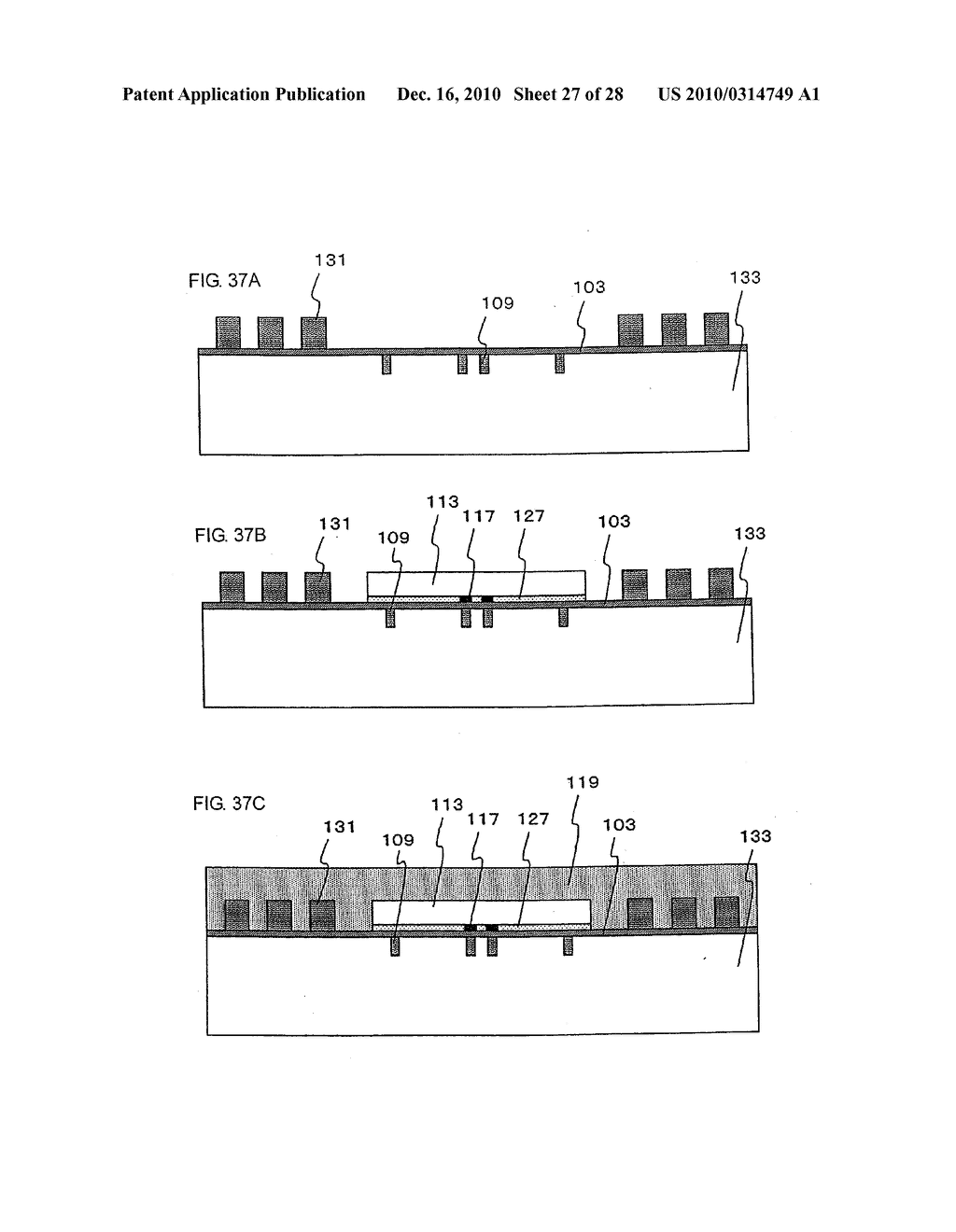 SEMICONDUCTOR DEVICE HAVING A SEALING RESIN AND METHOD OF MANUFACTURING THE SAME - diagram, schematic, and image 28