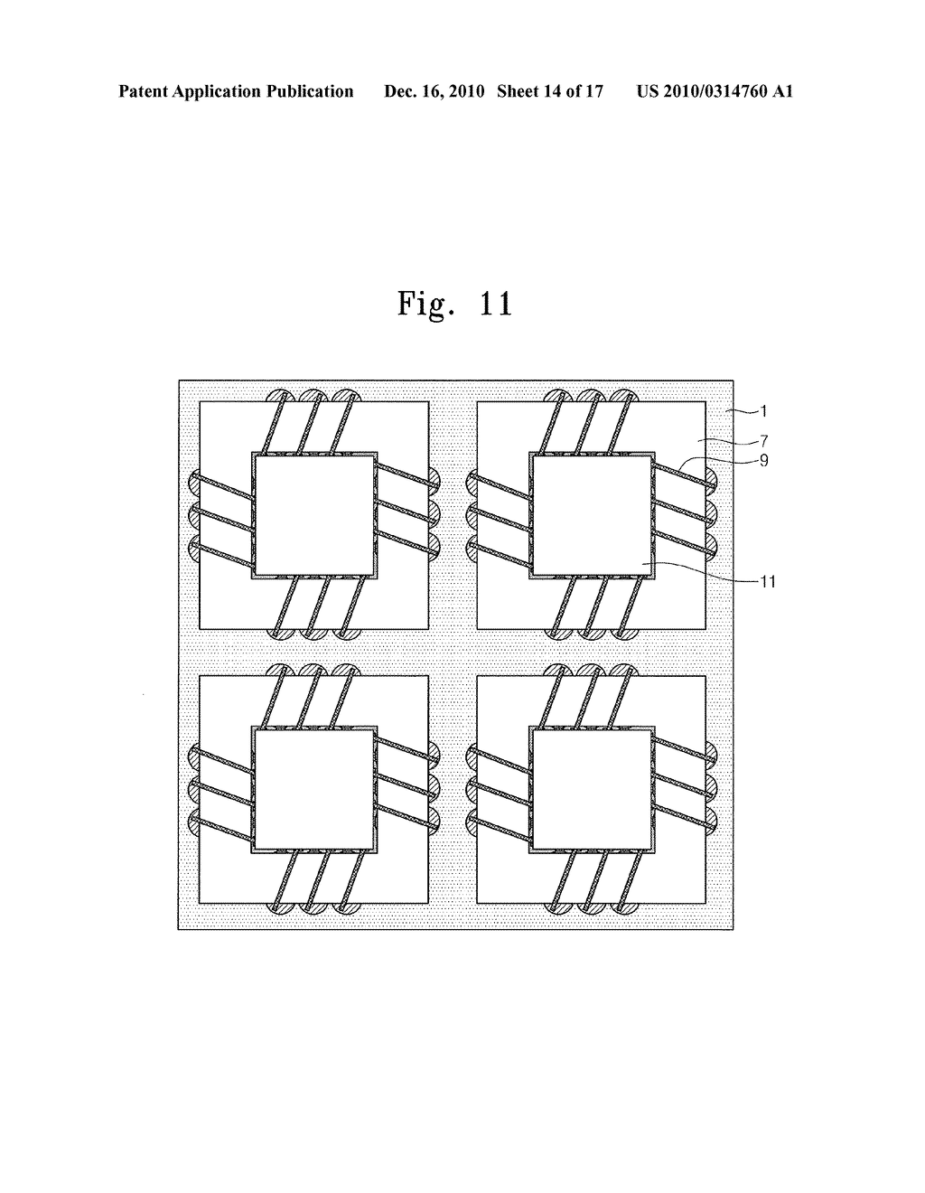 SEMICONDUCTOR PACKAGE AND METHOD OF FABRICATING THE SAME - diagram, schematic, and image 15