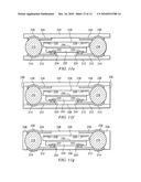 Semiconductor Device and Method of Forming Vertical Interconnect Structure Between Non-Linear Portions of Conductive Layers diagram and image