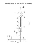 Saddle stitcher with alignment paddle diagram and image