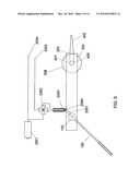 Saddle stitcher with alignment paddle diagram and image