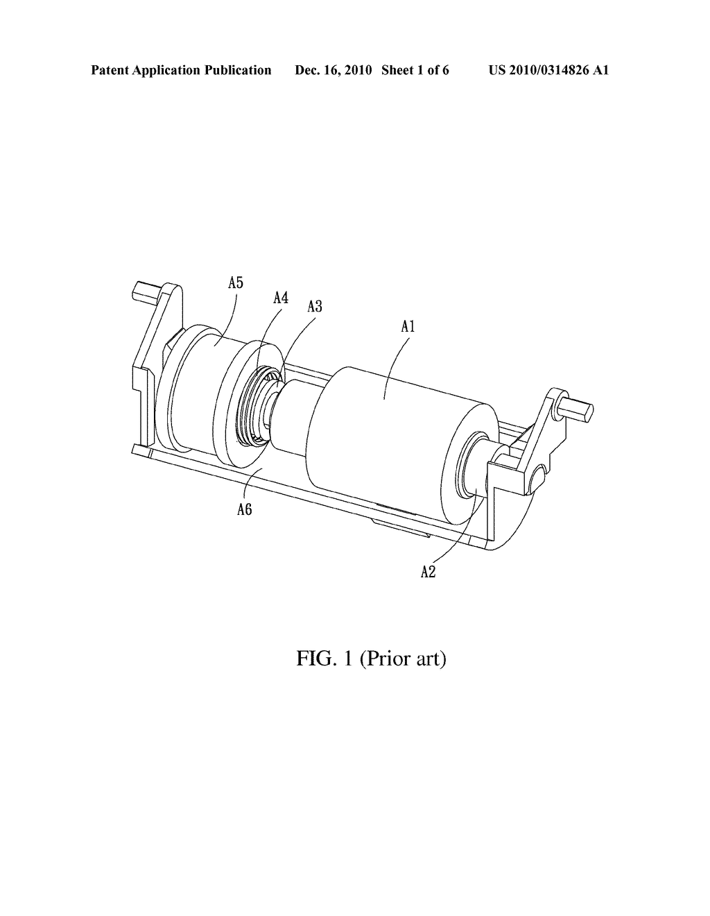 PAPER OUTPUT MECHANISM FOR PAPER FEEDING APPARATUS - diagram, schematic, and image 02