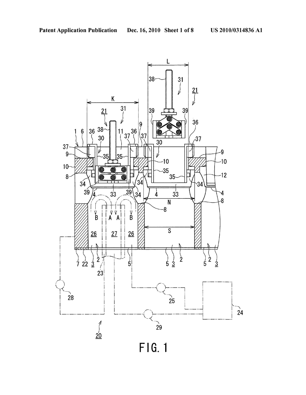 SEALING JIG AND SEALING METHOD FOR CYLINDER BLOCK PLATING APPARATUS - diagram, schematic, and image 02