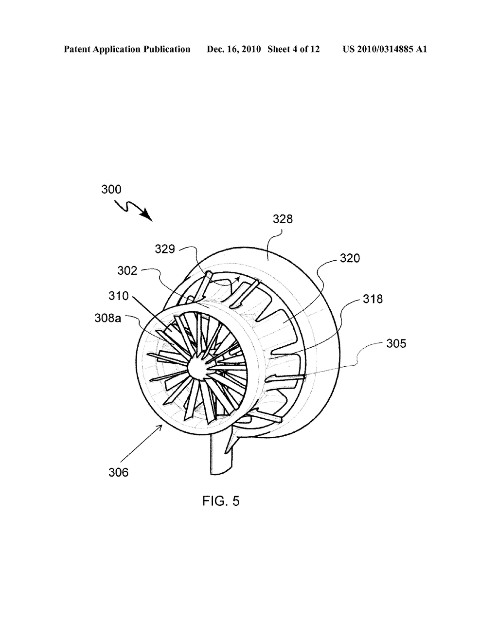 SHROUDED WIND TURBINE WITH RIM GENERATOR AND HALBACH ARRAY - diagram, schematic, and image 05