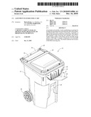 ALIGNMENT FEATURES FOR A CART diagram and image