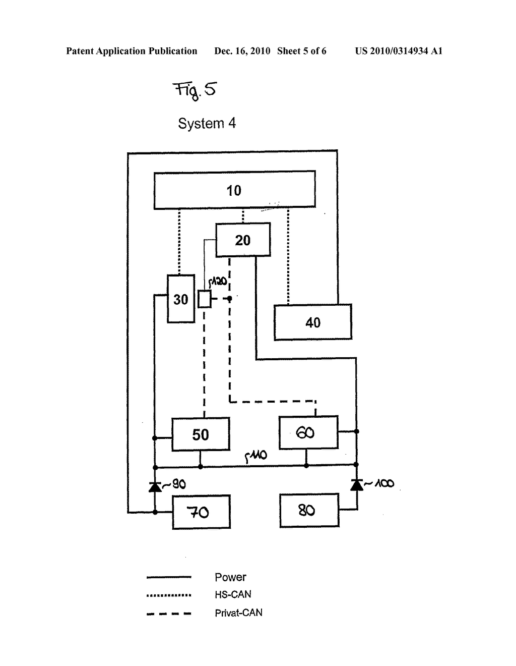 ELECTRONIC SYSTEM FOR OPERATING AN ELECTROMECHANICAL PARKING BRAKE - diagram, schematic, and image 06