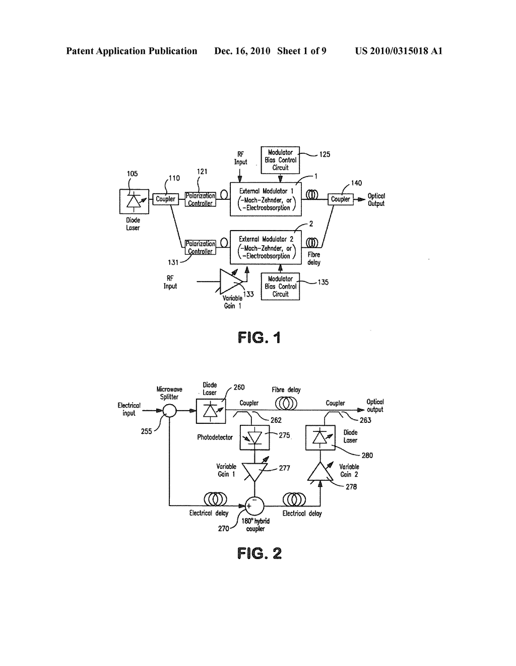 Method and apparatus for producing linearized optical signals - diagram, schematic, and image 02