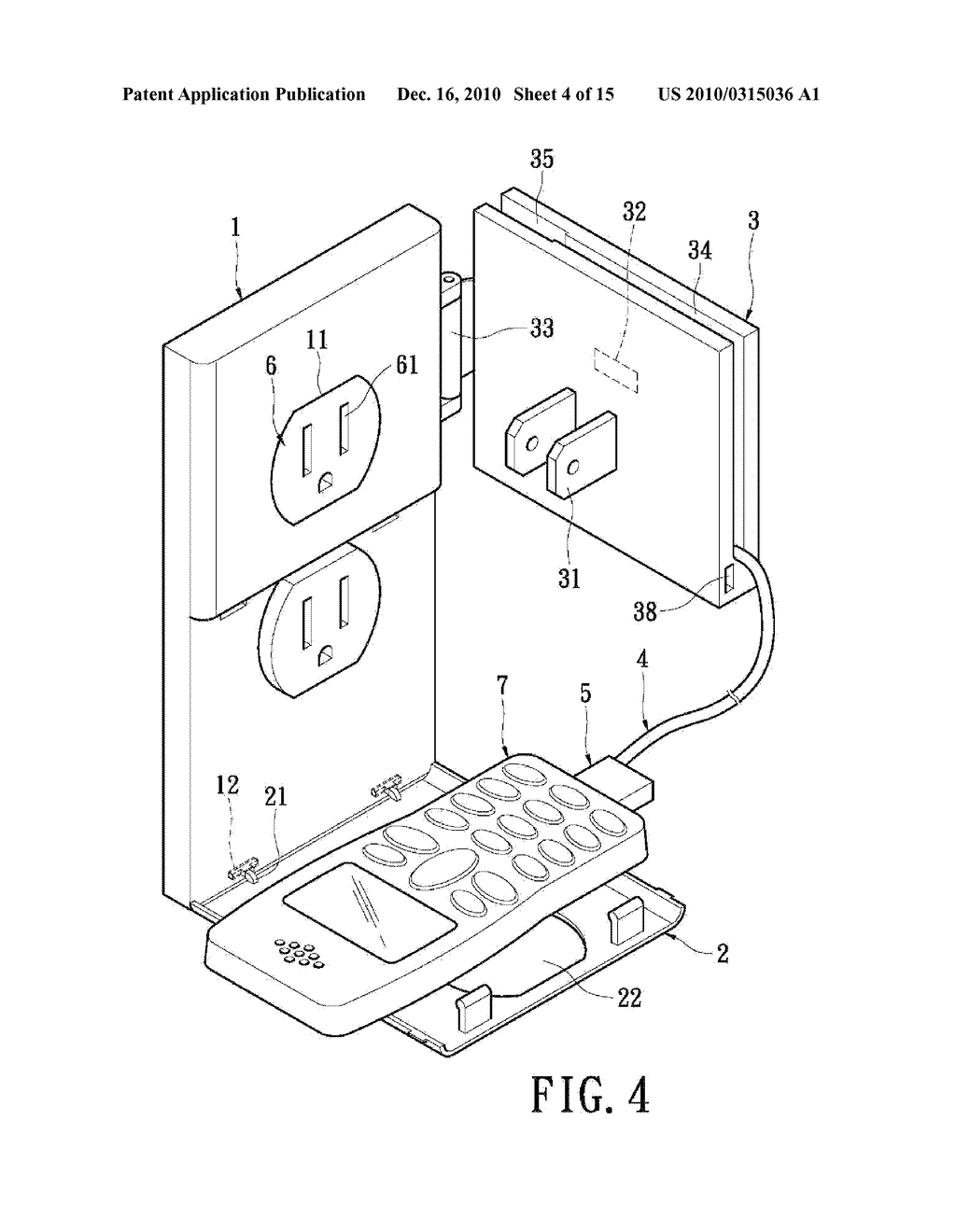 CHARGER AND COMBINATION OF THE CHARGER AND A SOCKET PANEL - diagram, schematic, and image 05