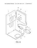 CHARGER AND COMBINATION OF THE CHARGER AND A SOCKET PANEL diagram and image