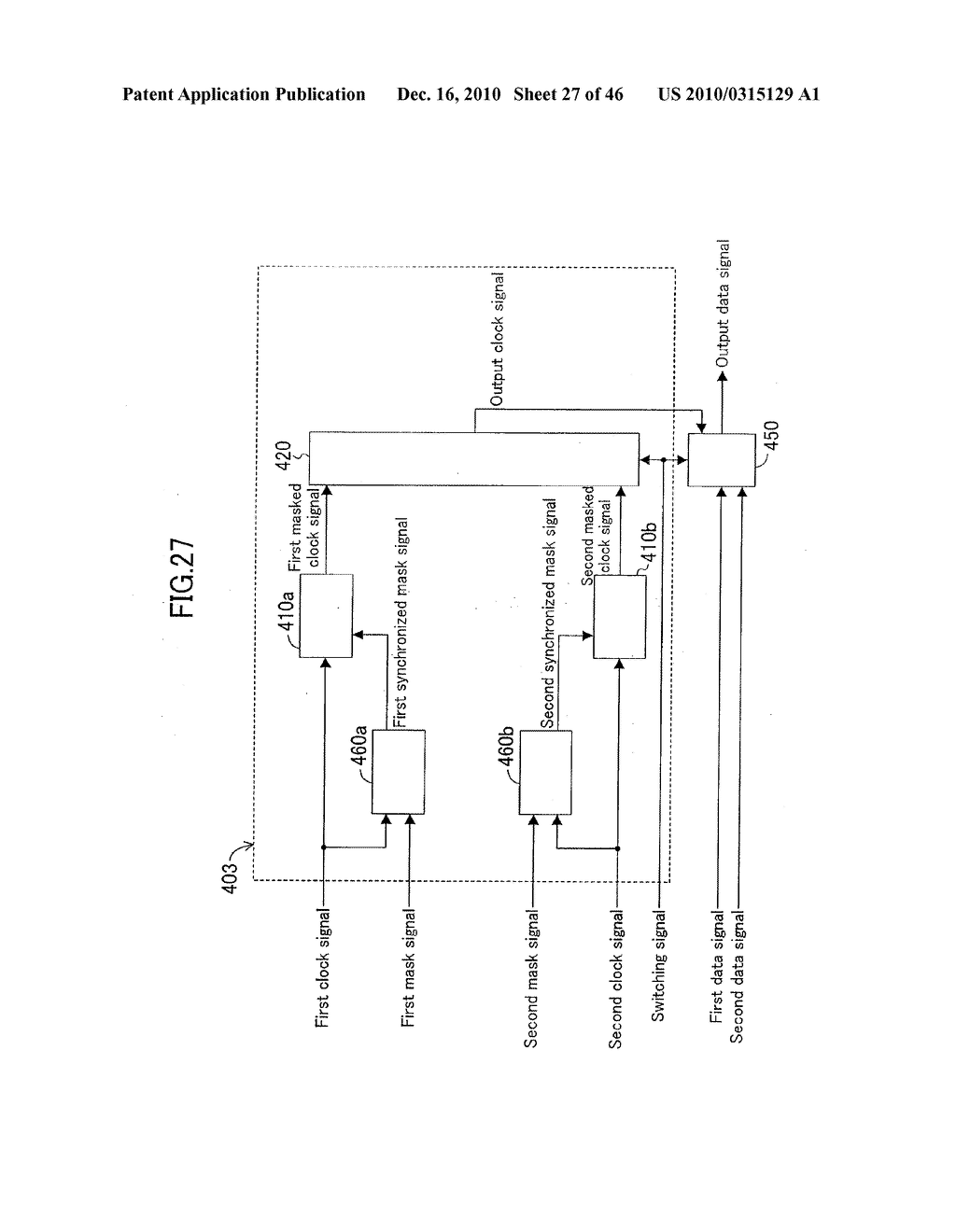 CLOCK SIGNAL SWITCHING DEVICE, CLOCK SIGNAL SWITCHING METHOD, DATA BUS SWITCHING DEVICE, AND DATA BUS SWITCHING METHOD - diagram, schematic, and image 28