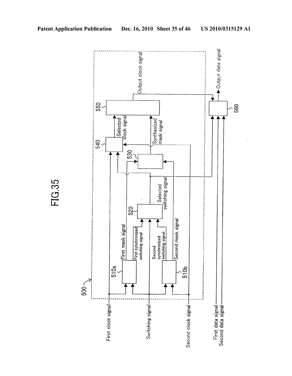 CLOCK SIGNAL SWITCHING DEVICE, CLOCK SIGNAL SWITCHING METHOD, DATA BUS SWITCHING DEVICE, AND DATA BUS SWITCHING METHOD - diagram, schematic, and image 36