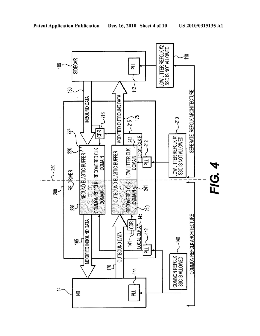 Redriver With Two Reference Clocks And Method Of Operation Thereof - diagram, schematic, and image 05