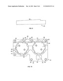 CIRCULATOR/ISOLATOR HOUSING WITH INSERTS diagram and image