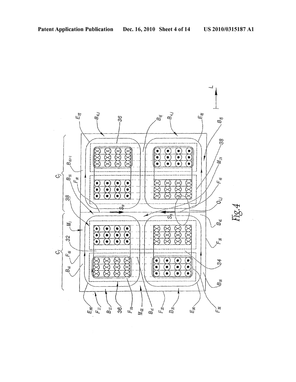 METHOD FOR POWERING A MAGNETIC COUPLER AND DEVICE FOR POWERING AN ELECTRIC DIPOLE - diagram, schematic, and image 05