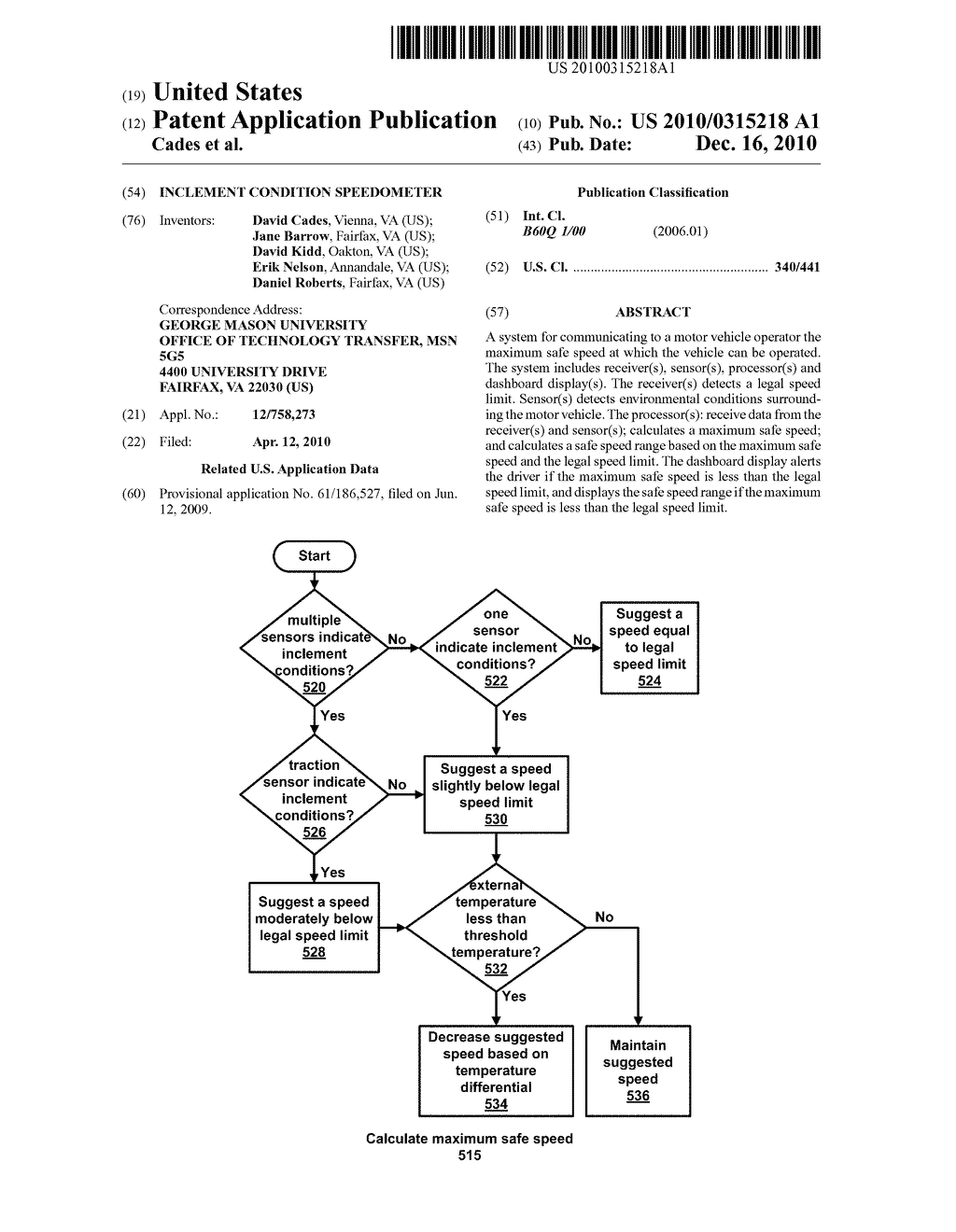 Inclement Condition Speedometer - diagram, schematic, and image 01