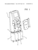 DEVICE FOR THE TREATMENT AND EXTRACORPOREAL CIRCULATION OF BLOOD OR BLOOD COMPONENTS diagram and image