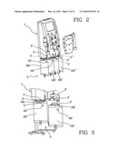 DEVICE FOR THE TREATMENT AND EXTRACORPOREAL CIRCULATION OF BLOOD OR BLOOD COMPONENTS diagram and image