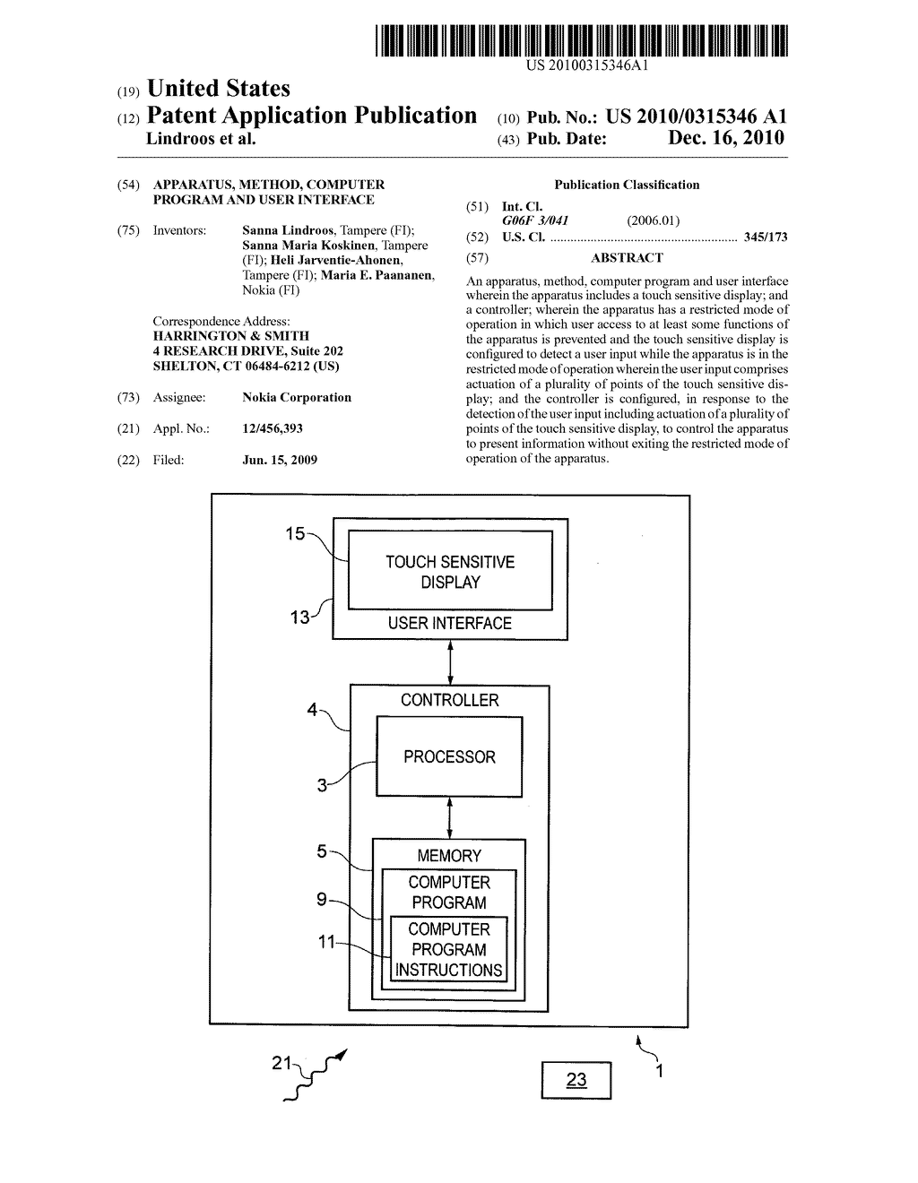 Apparatus, method, computer program and user interface - diagram, schematic, and image 01