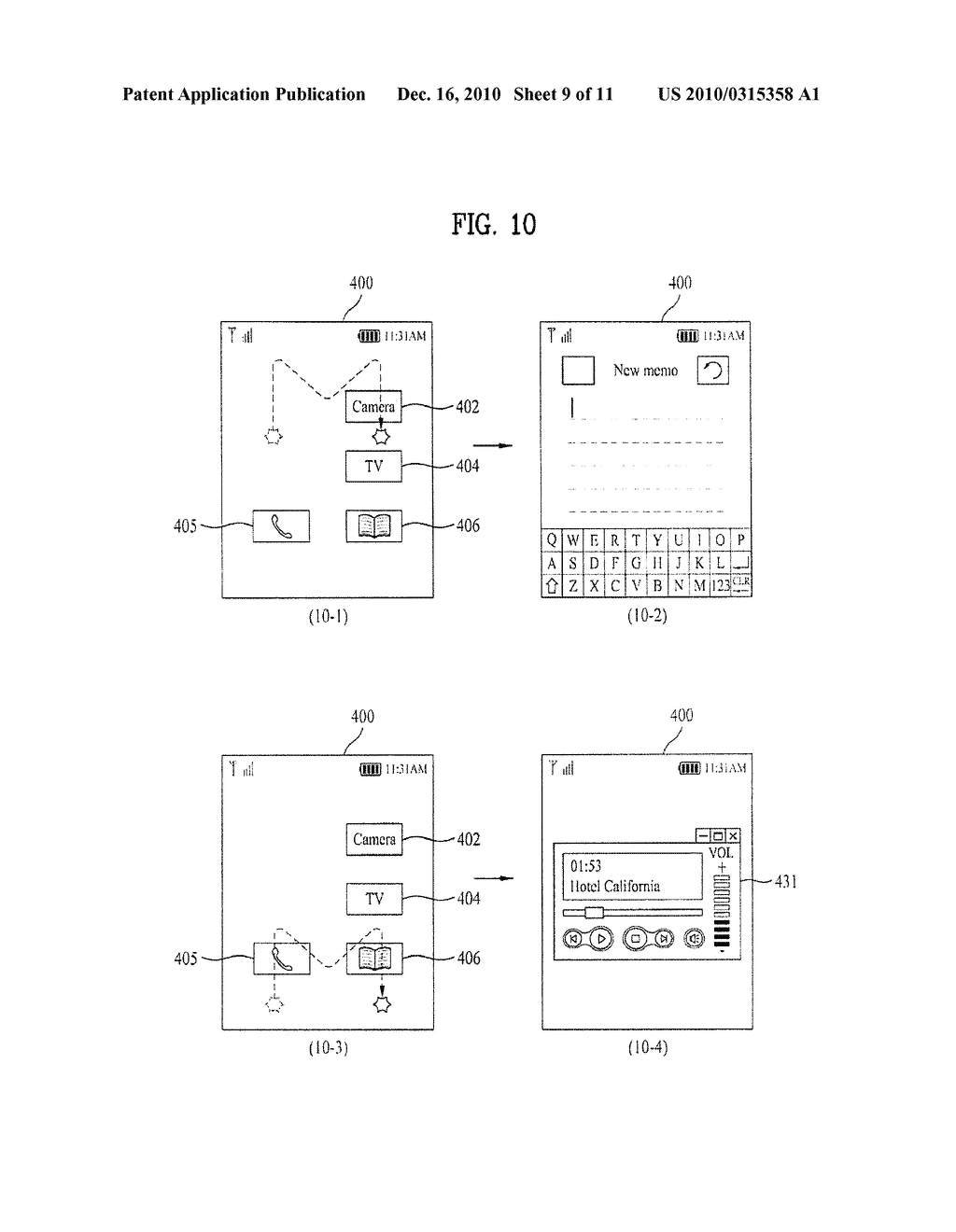 MOBILE TERMINAL AND CONTROLLING METHOD THEREOF - diagram, schematic, and image 10