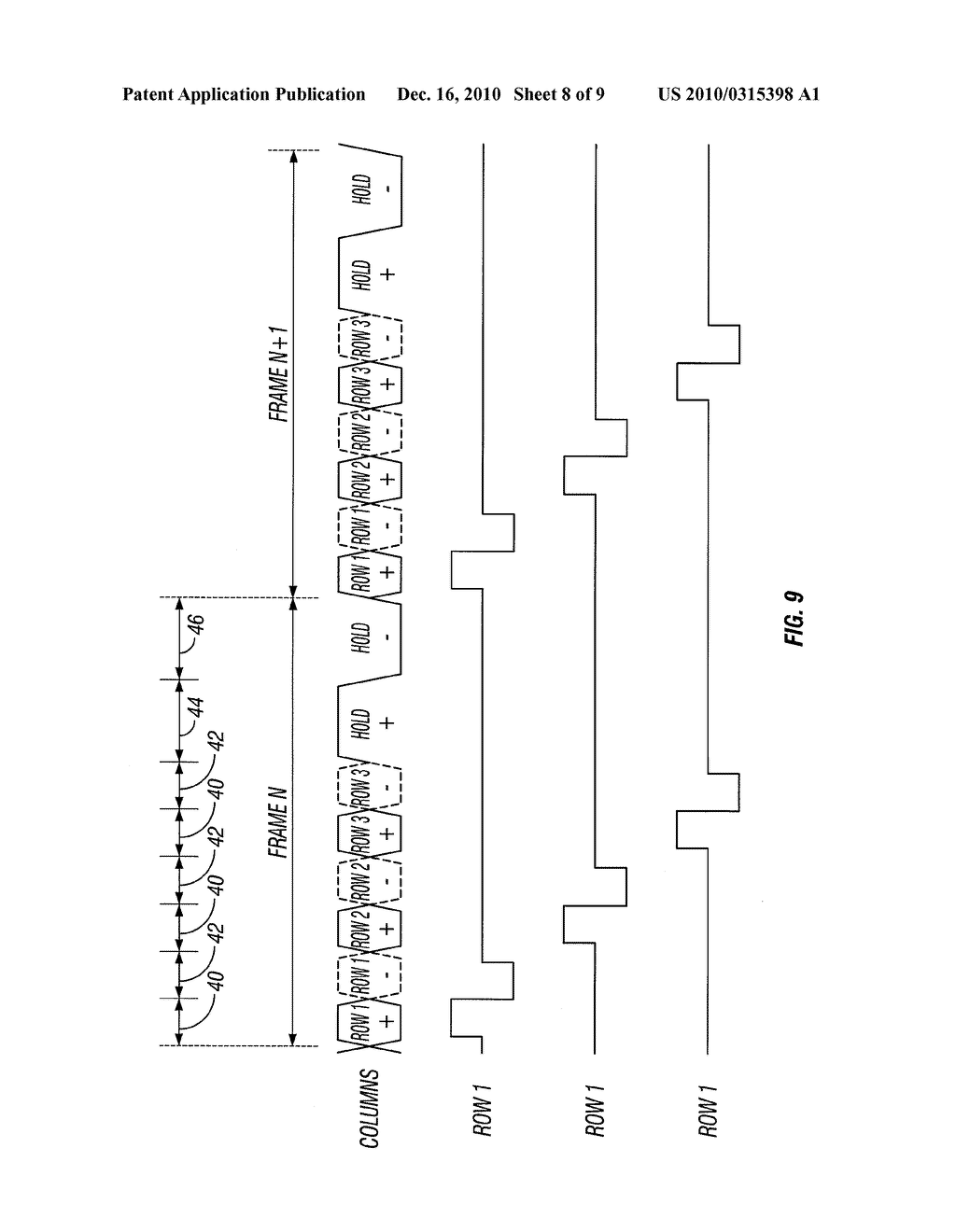 METHOD AND SYSTEM FOR WRITING DATA TO ELECTROMECHANICAL DISPLAY ELEMENTS - diagram, schematic, and image 09