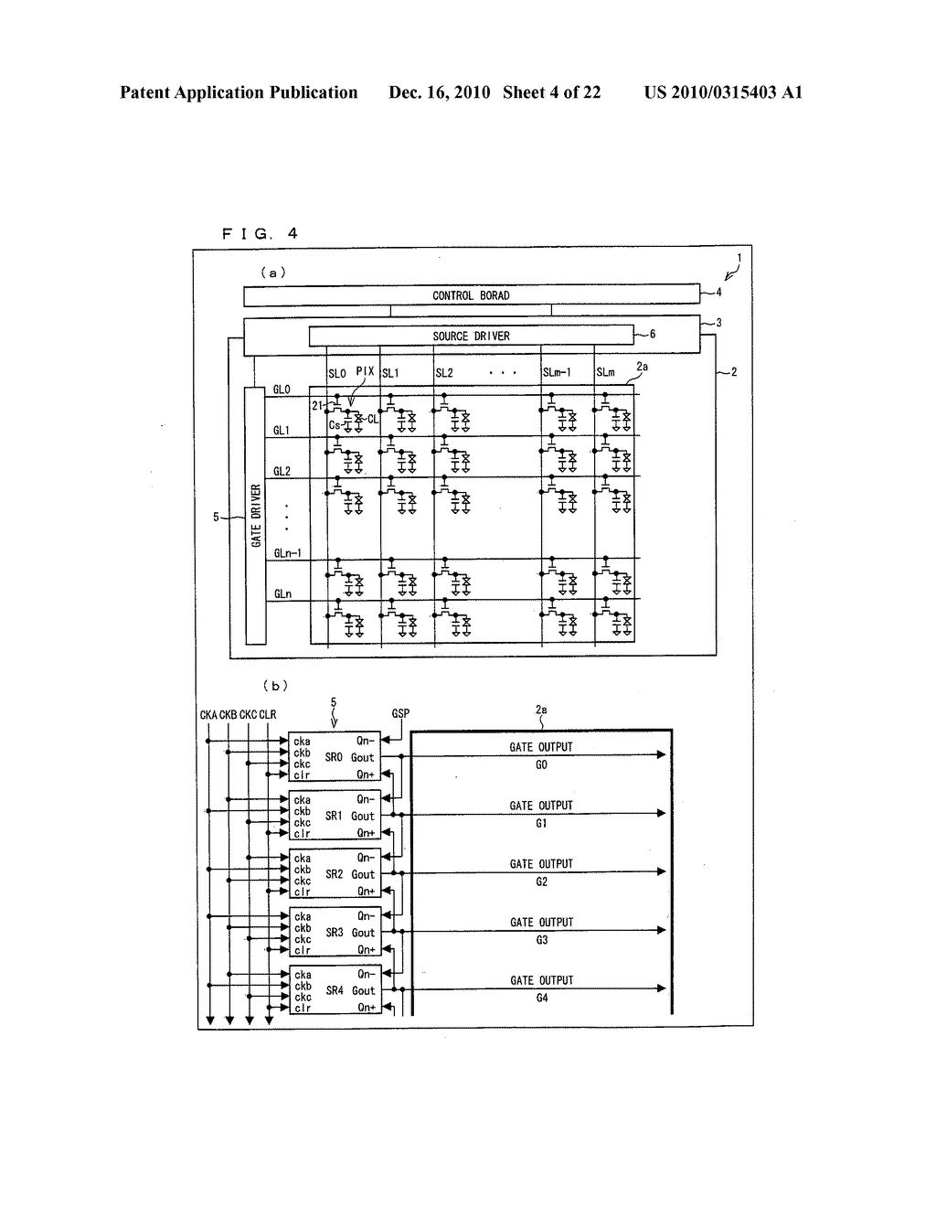 DISPLAY DEVICE, METHOD FOR DRIVING THE DISPLAY DEVICE, AND SCAN SIGNAL LINE DRIVING CIRCUIT - diagram, schematic, and image 05
