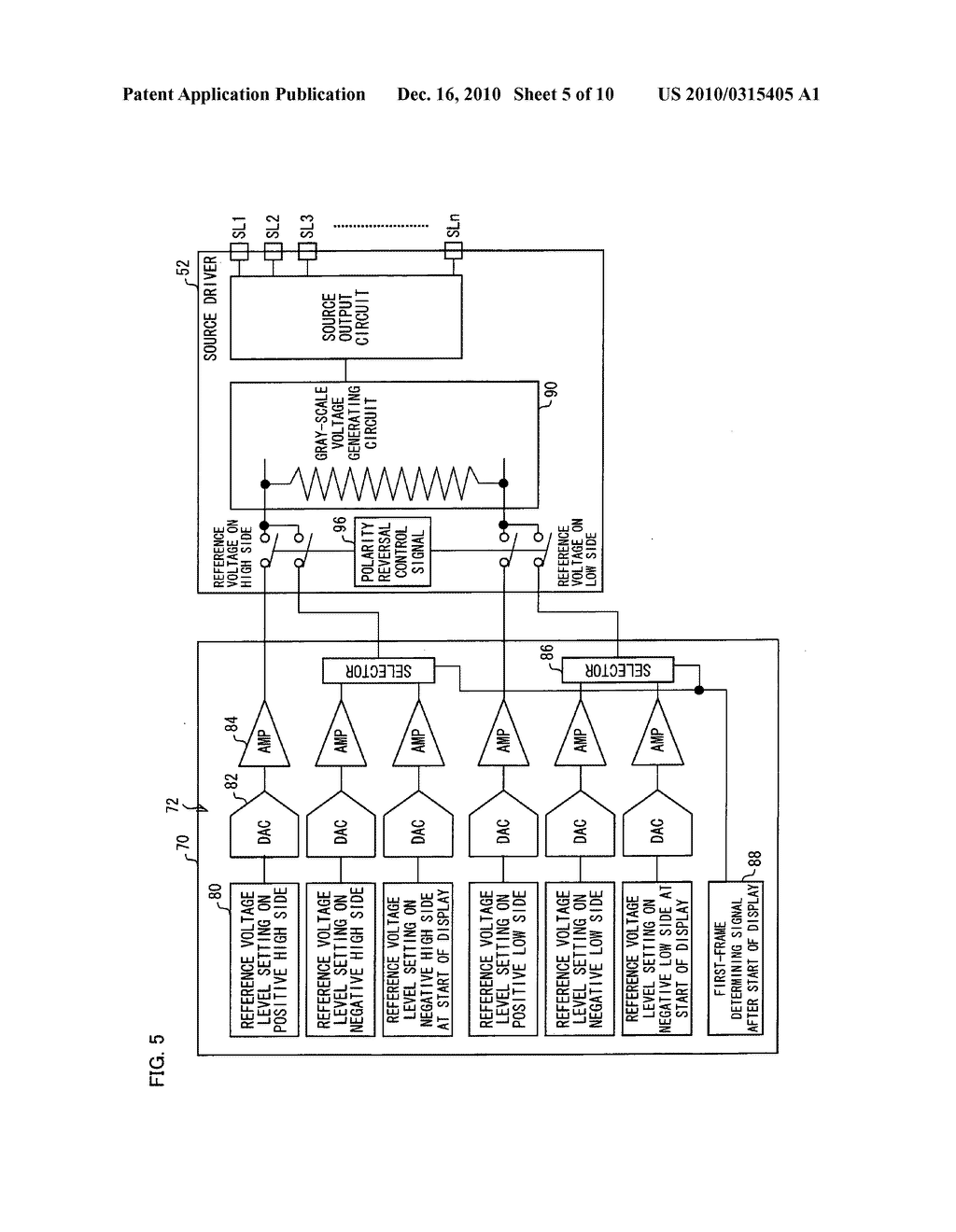 DRIVING CIRCUIT FOR LIQUID CRYSTAL DISPLAY DEVICE - diagram, schematic, and image 06