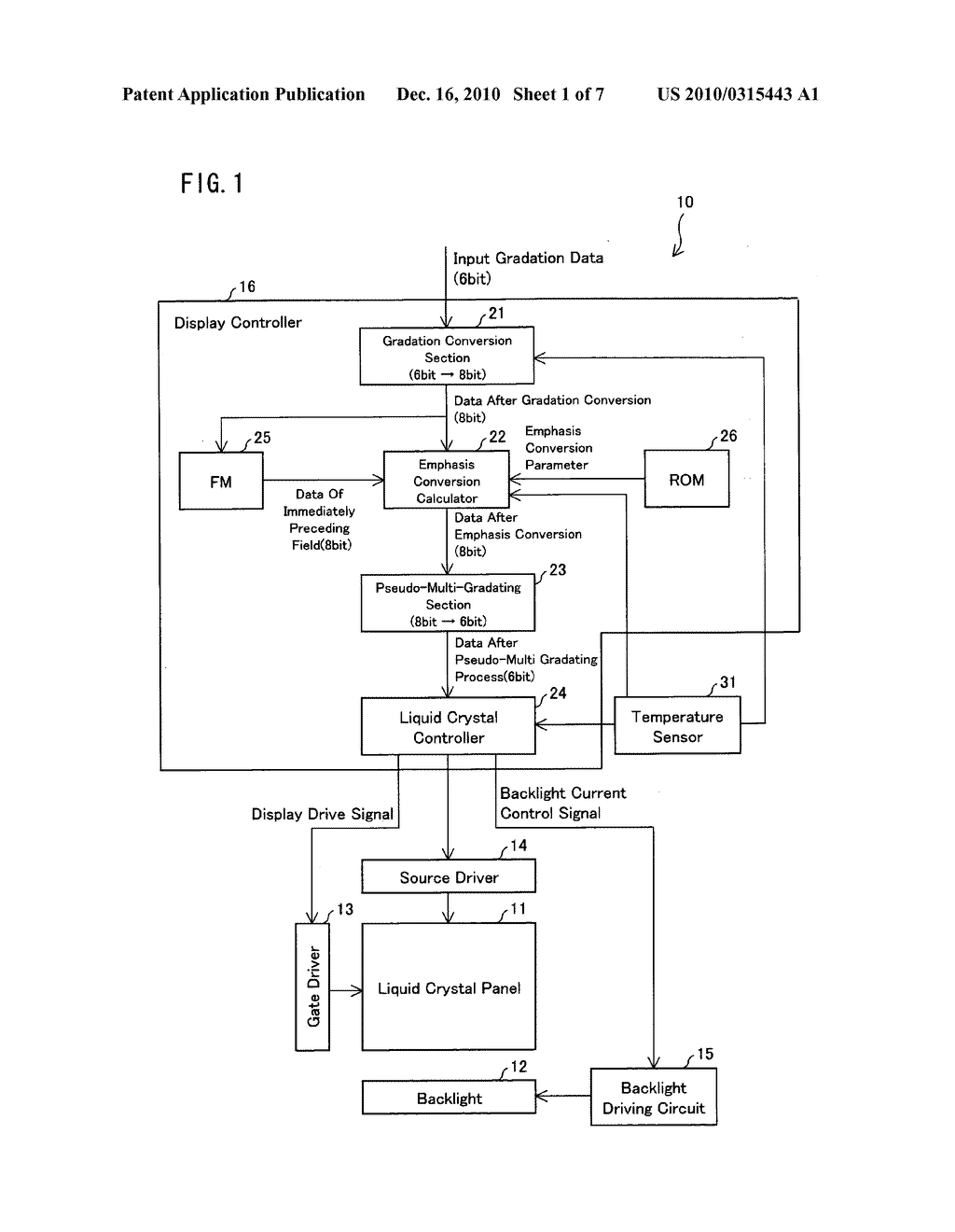 LIQUID CRYSTAL DISPLAY DEVICE AND METHOD FOR DRIVING LIQUID CRYSTAL DISPLAY DEVICE - diagram, schematic, and image 02