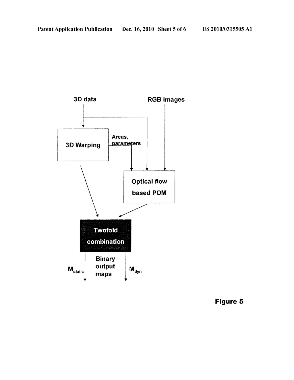 OBJECT MOTION DETECTION SYSTEM BASED ON COMBINING 3D WARPING TECHNIQUES AND A PROPER OBJECT MOTION DETECTION - diagram, schematic, and image 06