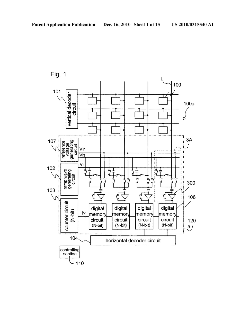 A/D converter, solid-state image capturing apparatus and electronic information device - diagram, schematic, and image 02