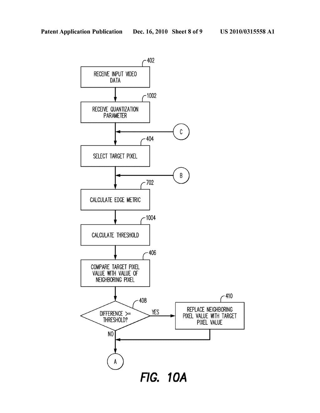 CONTENT ADAPTIVE NOISE REDUCTION FILTERING FOR IMAGE SIGNALS - diagram, schematic, and image 09