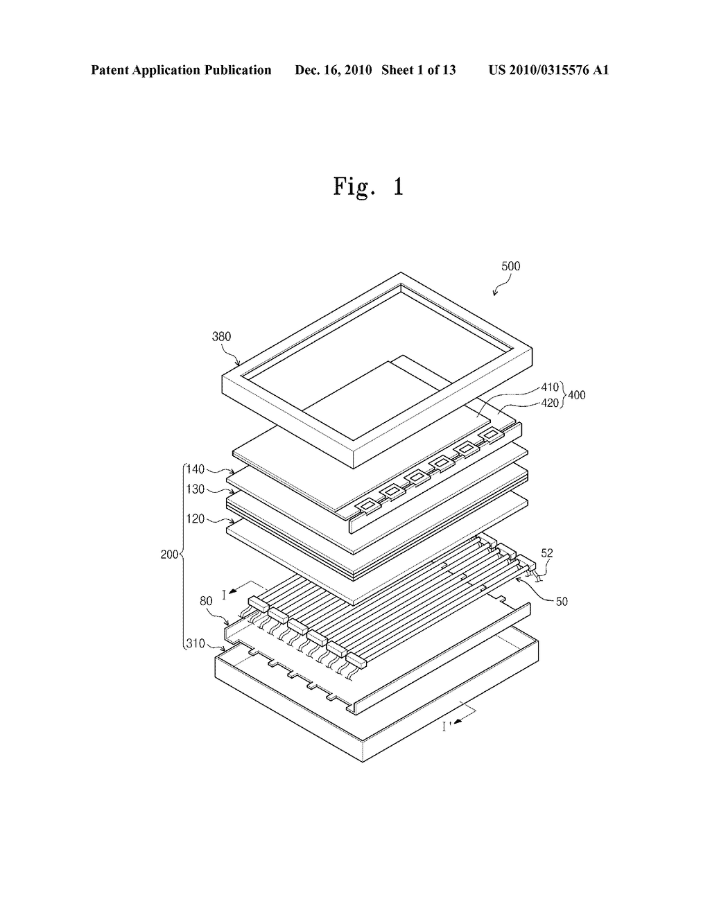 LIQUID CRYSTAL DISPLAY AND METHOD OF MANUFACTURING THE SAME - diagram, schematic, and image 02