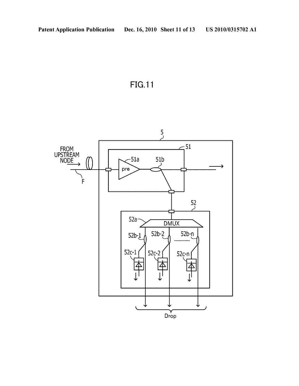 OPTICAL TRANSMISSION APPARATUS AND OPTICAL SIGNAL LEVEL CHECKING METHOD - diagram, schematic, and image 12