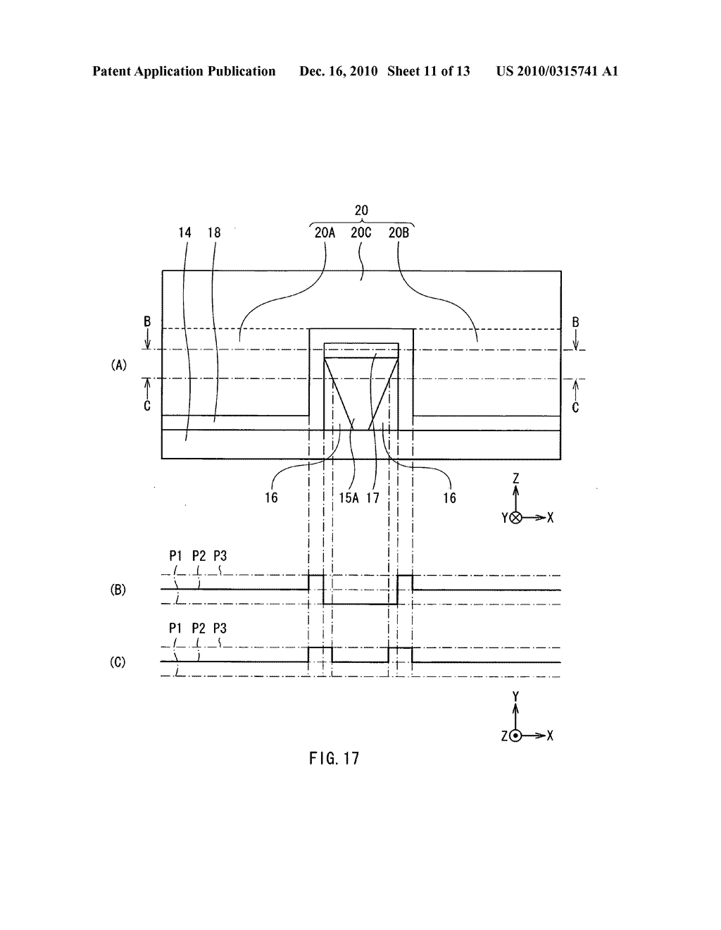 Perpendicular magnetic recording head - diagram, schematic, and image 12