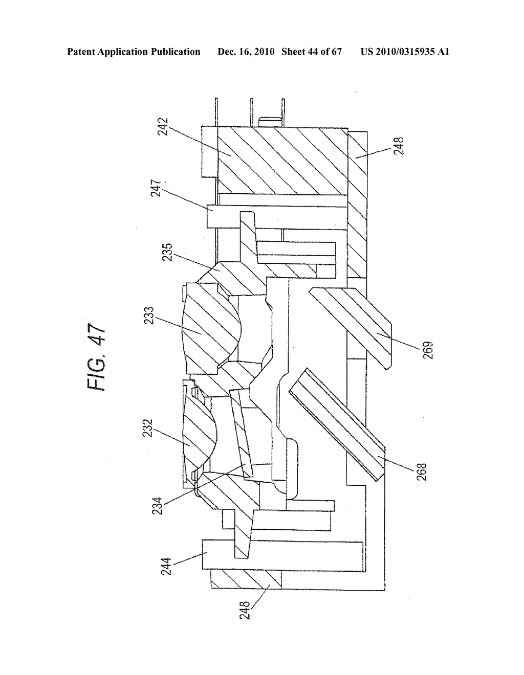 OBJECTIVE LENS, OPTICAL PICK-UP DEVICE, AND OPTICAL DISK DEVICE - diagram, schematic, and image 45