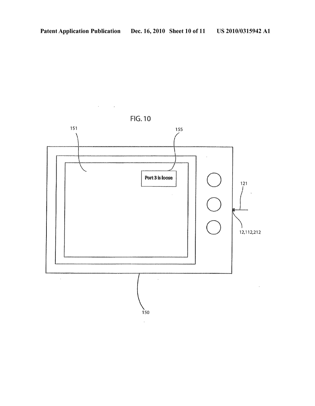 DEVICE AND METHOD FOR MONITORING A COMMUNICATIONS SYSTEM - diagram, schematic, and image 11