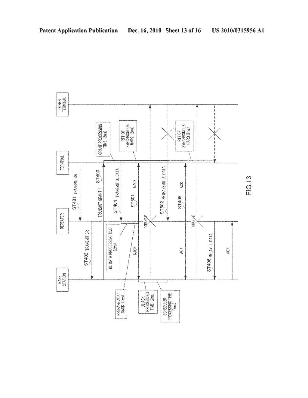 RADIO COMMUNICATION RELAY DEVICE, RADIO COMMUNICATION BASE STATION DEVICE, RADIO COMMUNICATION SYSTEM, AND RADIO COMMUNICATION METHOD - diagram, schematic, and image 14