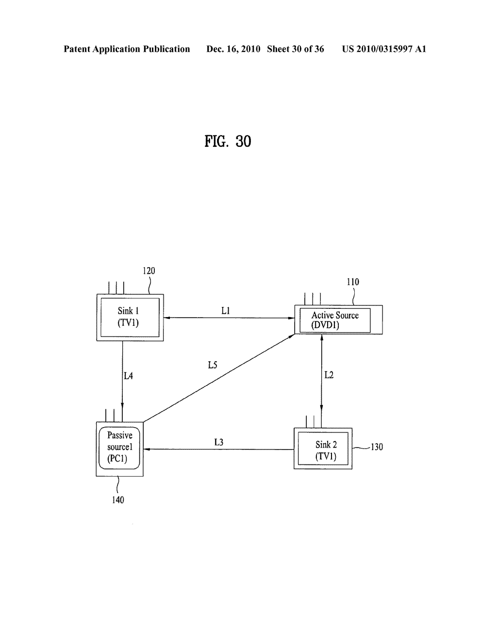 Method of exchanging messages, sink device and source device - diagram, schematic, and image 31