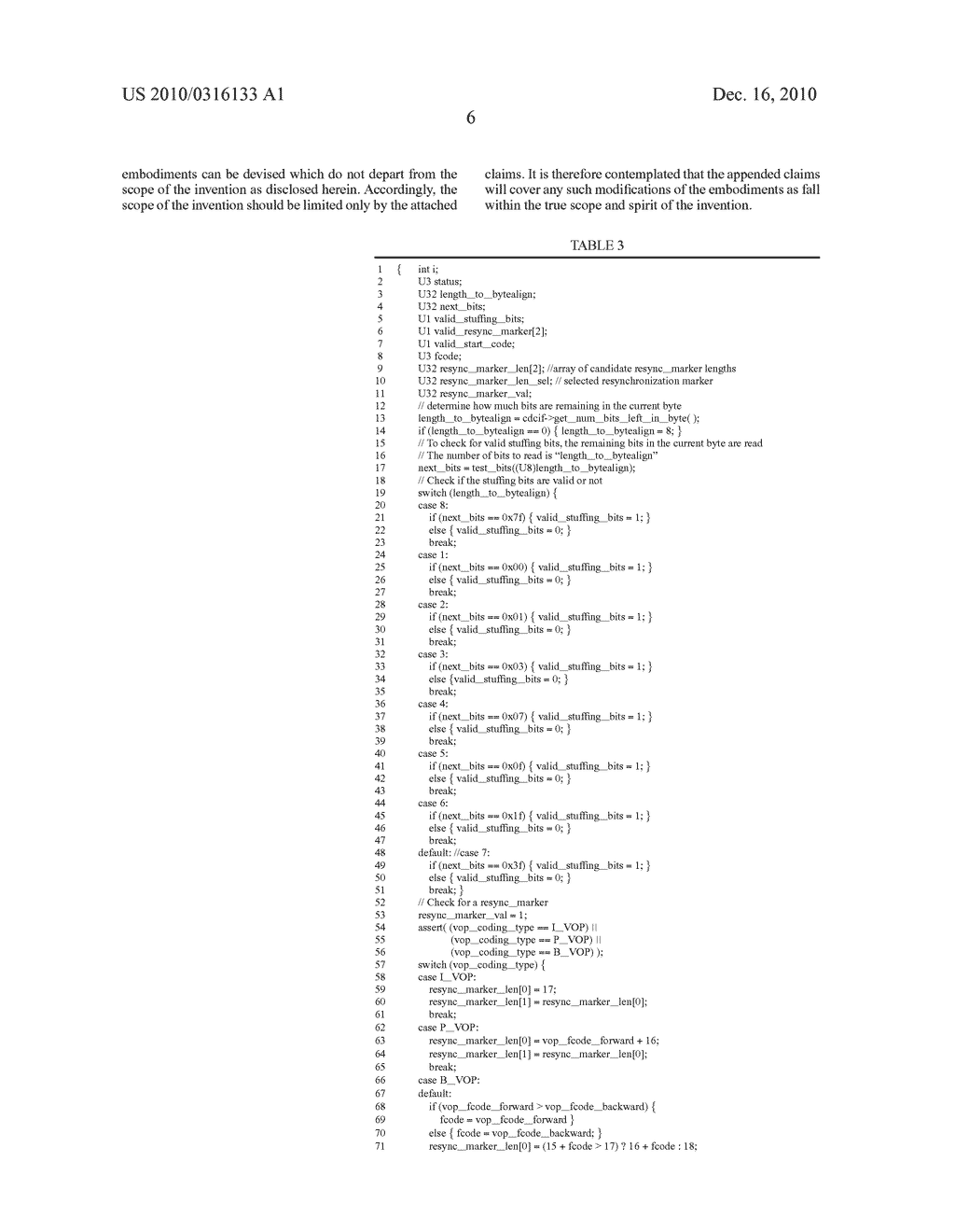 Detection of Resynchronization Markers When Decoding an MPEG-4 Bitstream - diagram, schematic, and image 11