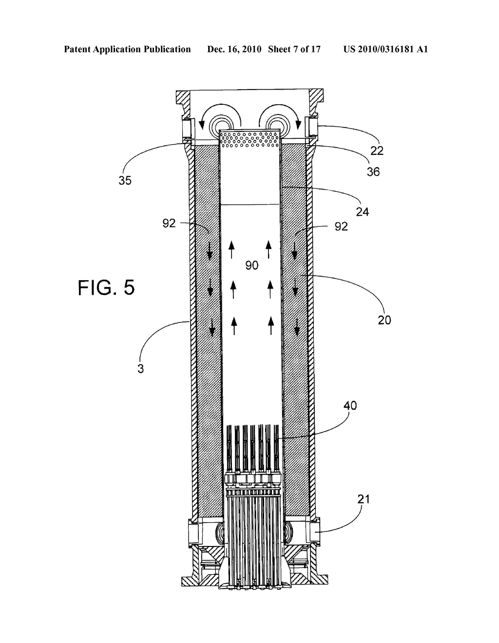 INTEGRAL HELICAL COIL PRESSURIZED WATER NUCLEAR REACTOR - diagram, schematic, and image 08