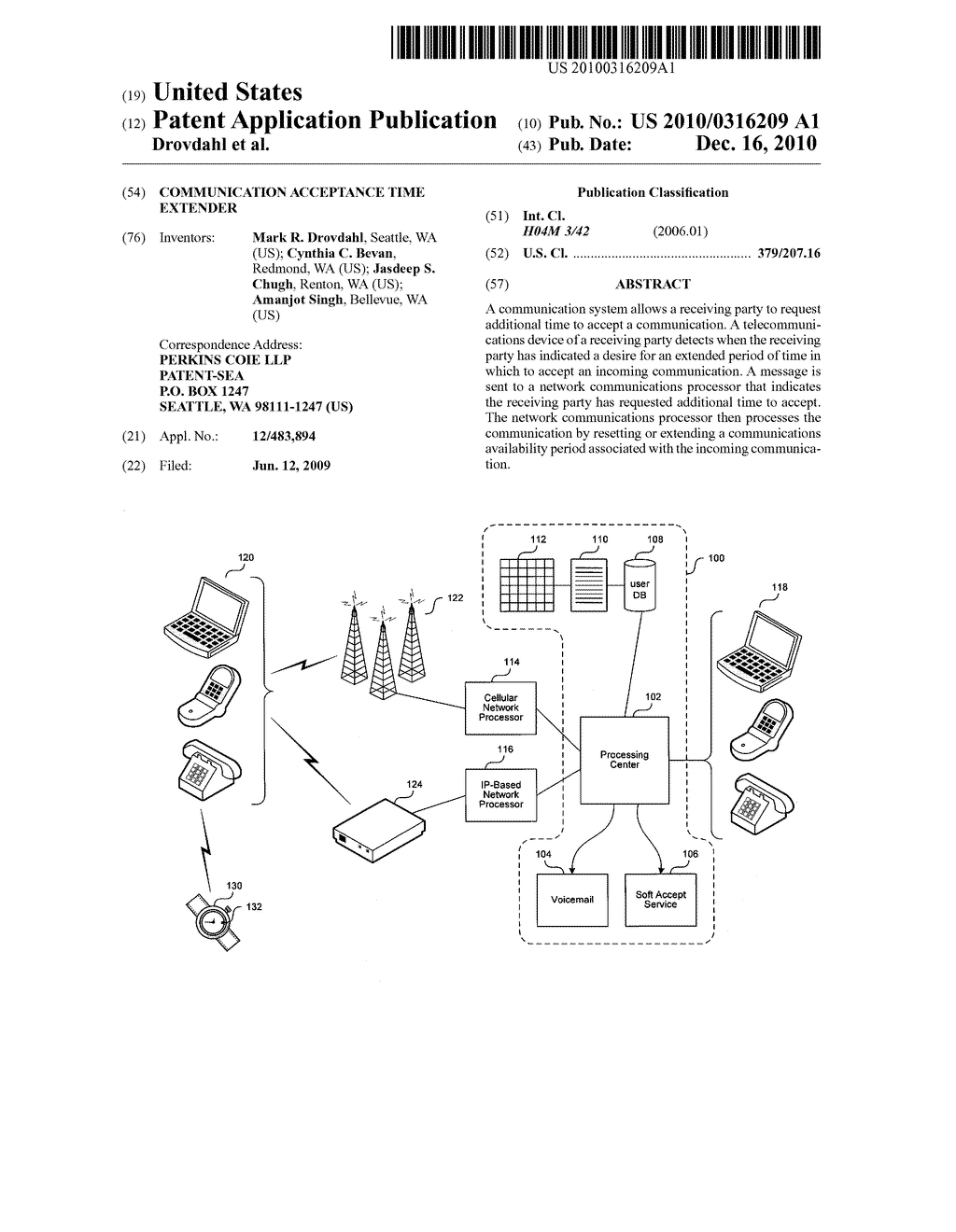 COMMUNICATION ACCEPTANCE TIME EXTENDER - diagram, schematic, and image 01