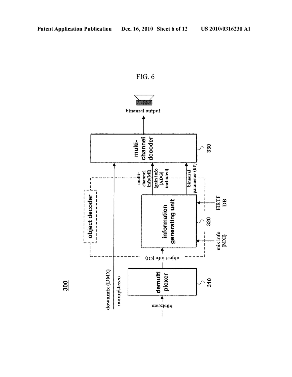 METHOD AND AN APPARATUS FOR PROCESSING AN AUDIO SIGNAL - diagram, schematic, and image 07