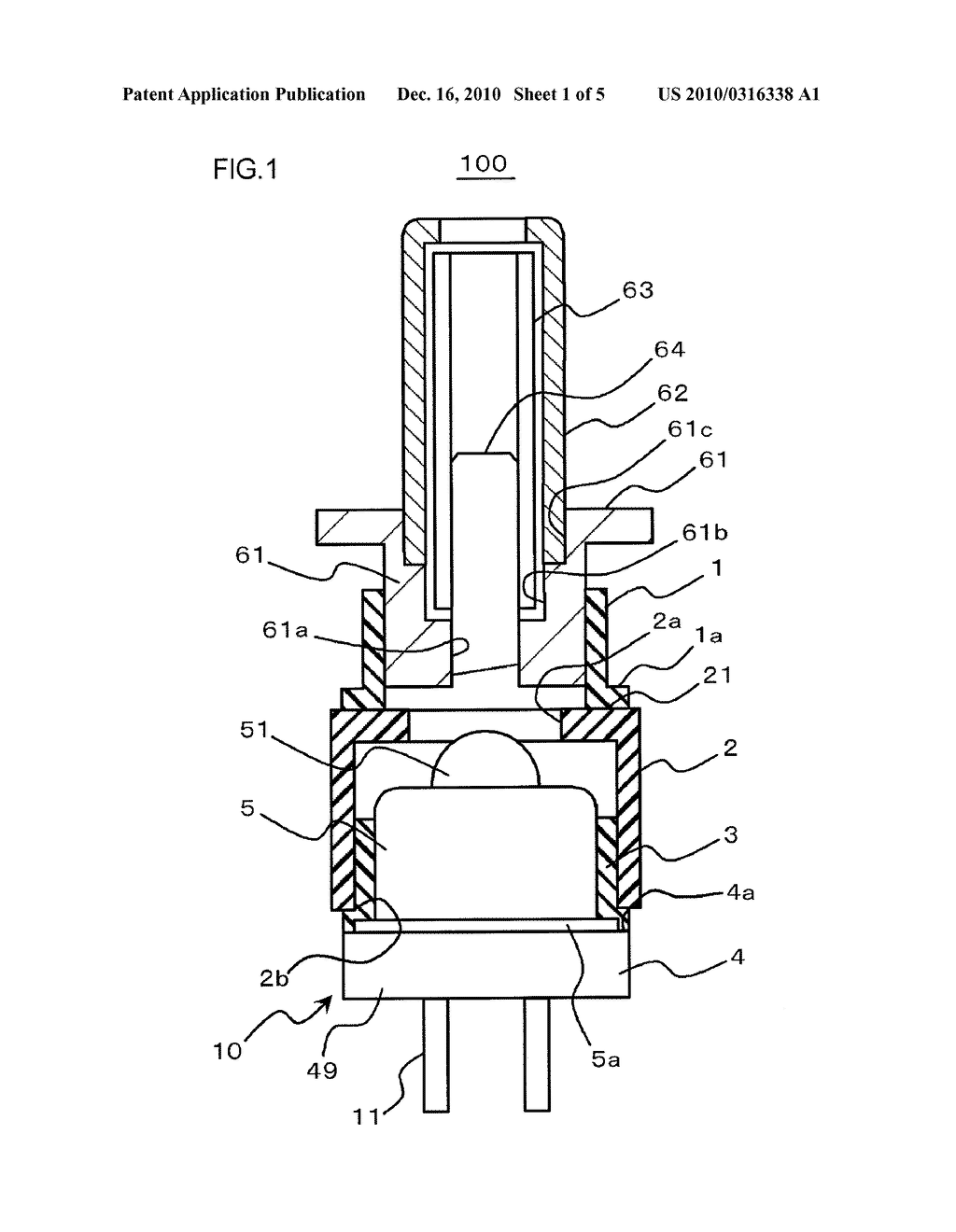 OPTICAL COMMUNICATION MODULE AND METHOD OF MANUFACTURING THE SAME - diagram, schematic, and image 02