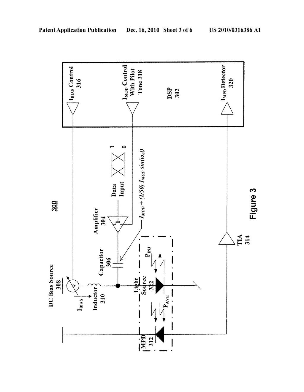 TECHNIQUES FOR CONTROLLING A LIGHT SOURCE IN A WAVELENGTH DIVISION MULTIPLEXED PASSIVE OPTICAL NETWORK - diagram, schematic, and image 04