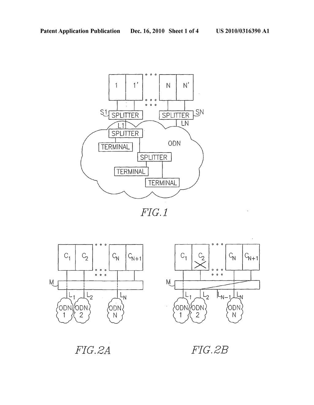 TECHNOLOGY FOR PROVIDING TELECOMMUNICATION SERVICES TO MULTIPLE OPTICAL COMMUNICATION LINES - diagram, schematic, and image 02