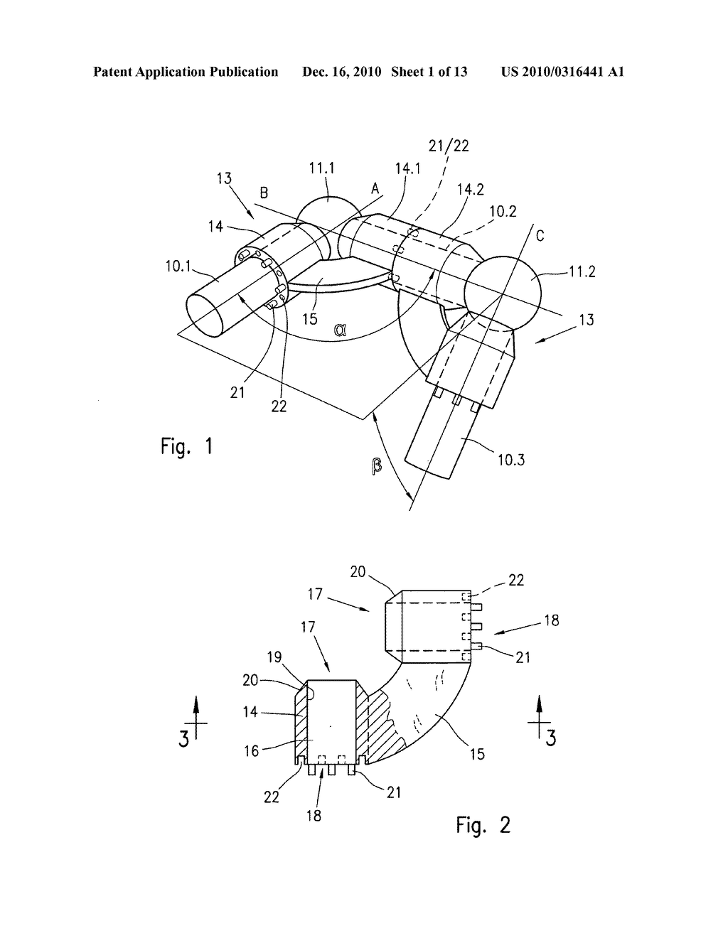 JOINING DEVICE AND SYSTEM FOR A RIGID CONNECTION BETWEEN MAGNETICALLY ANCHORABLE BAR-SHAPED ELEMENTS - diagram, schematic, and image 02