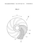 METHOD OF MANUFACTURING IMPELLER OF CENTRIFUGAL ROTARY MACHINE AND IMPELLER OF CENTRIFUGAL ROTARY MACHINE diagram and image